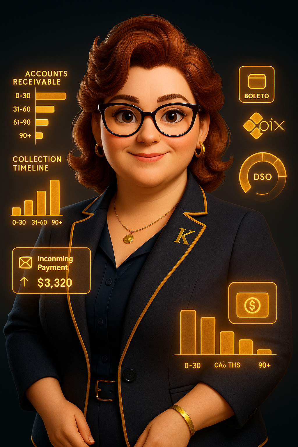 Karin — especialista de IA em cobrança